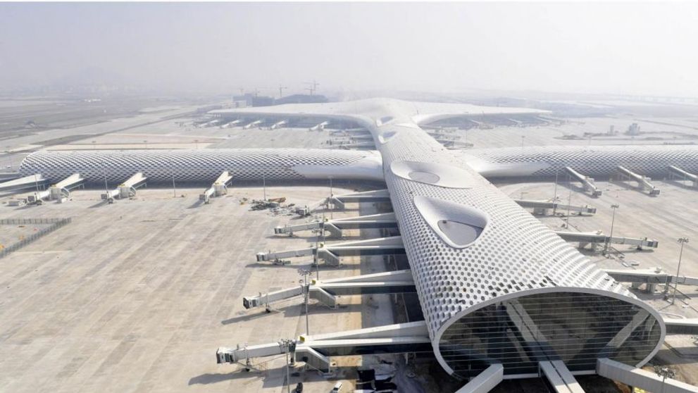 China construieste unul dintre cele mai moderne aeroporturi din lume: Cum arata acum proiectul grandios:  FOTO