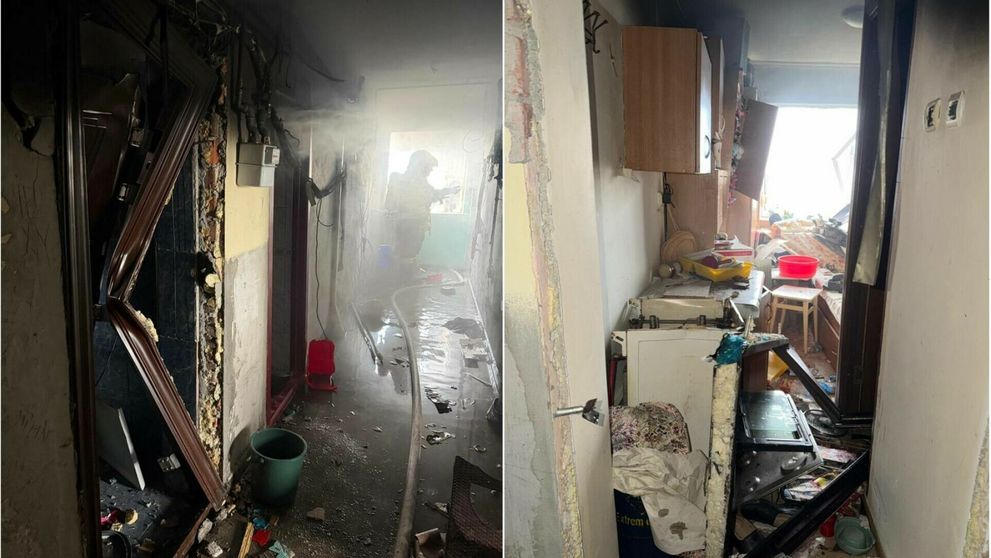 Explozie urmată de incendiu într-un bloc din România! S-a activat Planul Roșu de intervenție. Câte victime sunt