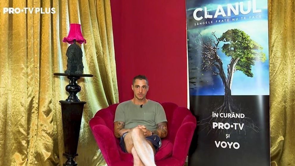 Vladimir Drăghia, despre personajul pe care îl joacă în CLANUL: 
