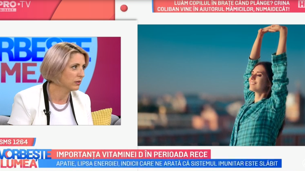 VIDEO Cât de importantă este vitamina D în perioada rece