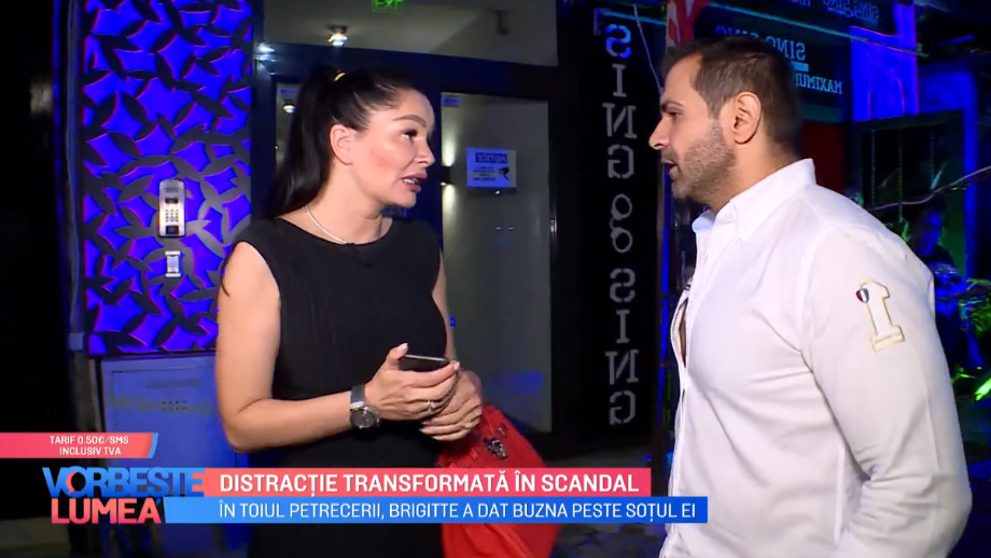 VIDEO Distracție transformată în scandal! Ce s-a întâmplat cu Florin Pastramă la petrecerea burlacilor