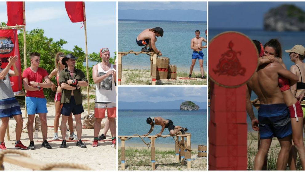 O lupta foarte stransa si o recompensa pe masura. Tribul Tubig a castigat prima proba pentru recompensa