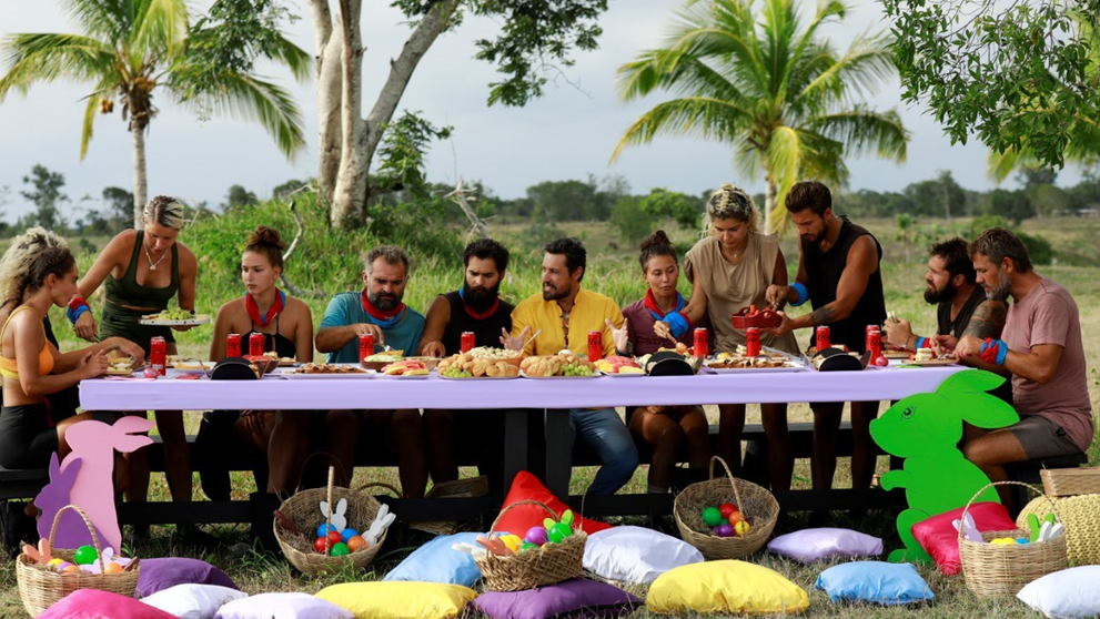 Survivor România, 17 aprilie 2023. Concurenții petrec Paștele pe insula Taino. Surprizele pregătite de Daniel Pavel