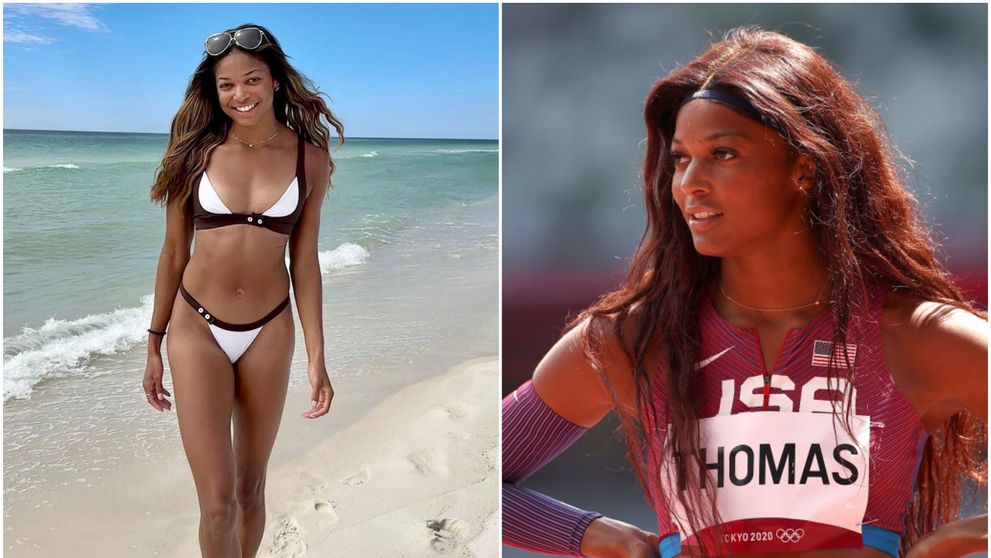 Este superbă, inteligentă și extrem de rapidă! Gabby Thomas, campioana olimpică cu diplomă de Harvard, specializată în epidemiologie