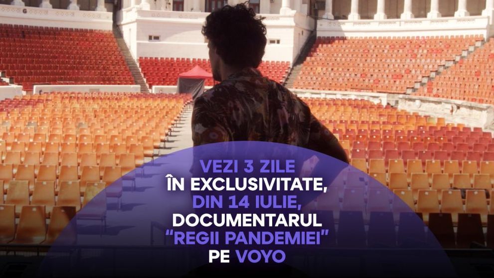 Vezi 3 zile în exclusivitate, din 14 iulie, documentarul “Regii Pandemiei” al trupei Vama pe VOYO