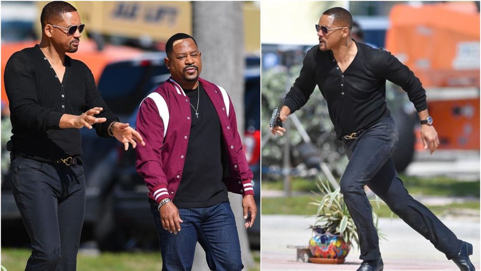 Faceți loc, vin băieții răi! Martin Lawrence și Will Smith, surprinși la filmări pe străzile din Miami