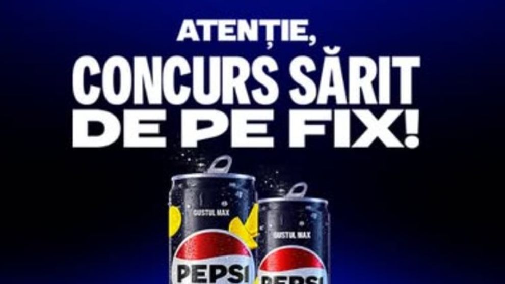 Pepsi și Săriți de pe Fix te premiază! Înscrie-te în concurs și câștigă unul dintre cele șase kituri pline de distracție pe care le punem în joc