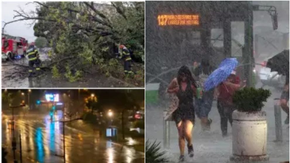 Primele efecte ale codului roșu de ploi! Ce s-a întâmplat în România după ce țara a fost lovită de Ciclonul Barbara. Imagini șocante