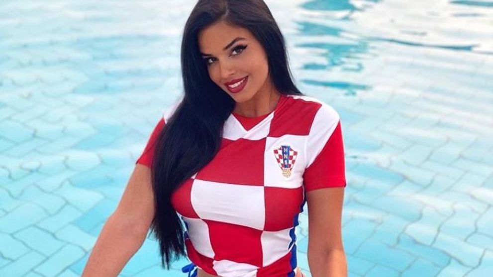 Ea este cea mai sexy fană a Croației. În ce ținută și-a făcut apariția la CM Qatar 2022