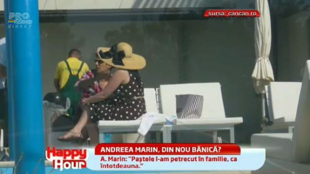 Primele imagini cu Andreea Marin si Stefan Banica Jr. impreuna dupa divort! Cum s-au relaxat cei doi la piscina