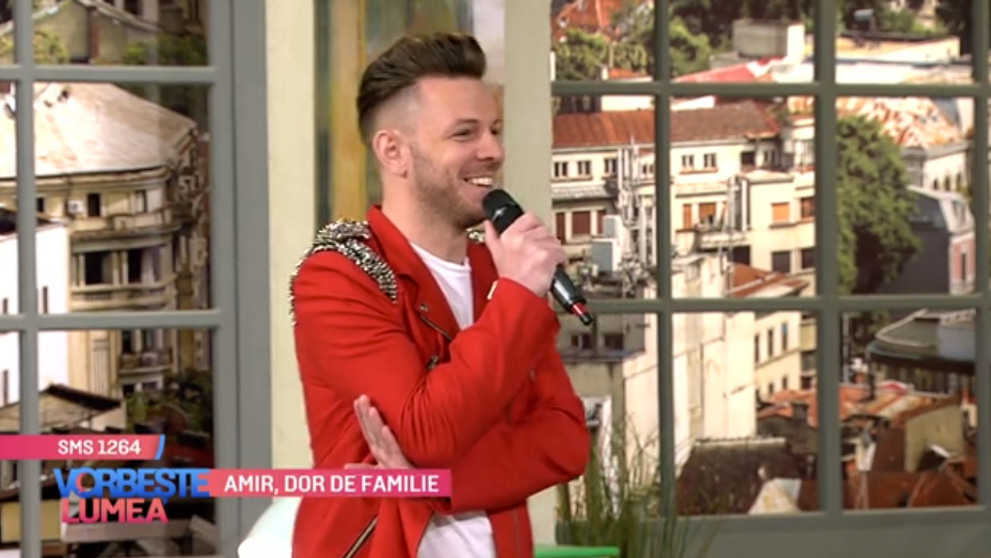 VIDEO Amir, dor de familie. Ascultă aici piesa 