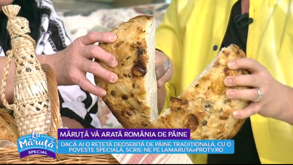 VIDEO Rețetă ardelenească de pâine cu praz și caș