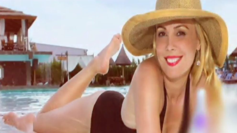Dana Savuica, flirt sub ochii sotului