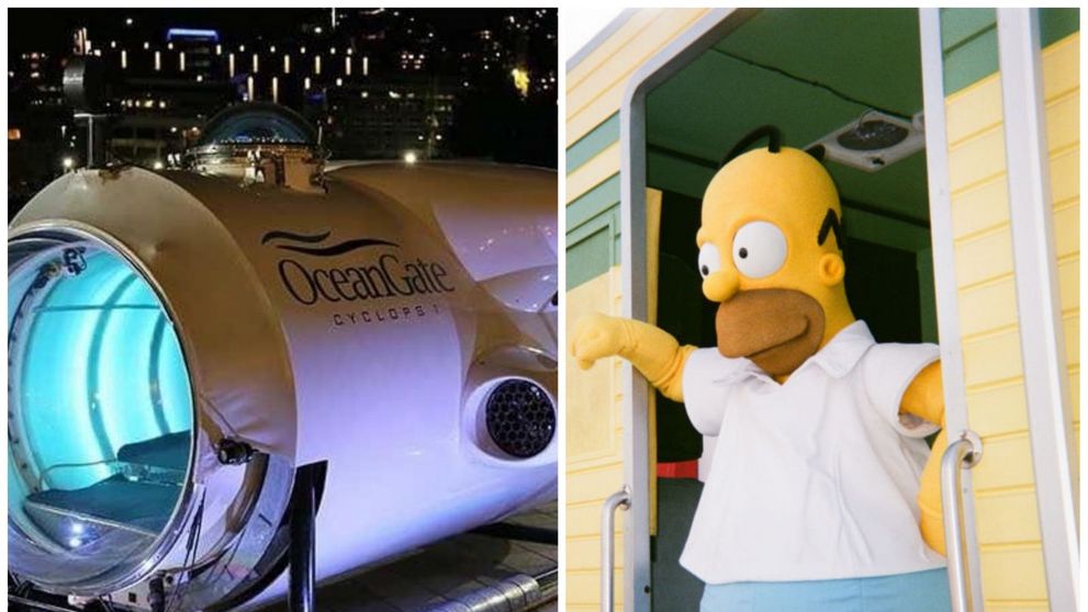 Serialul animat The Simpsons ar fi prezis scufundarea submarinului Titan