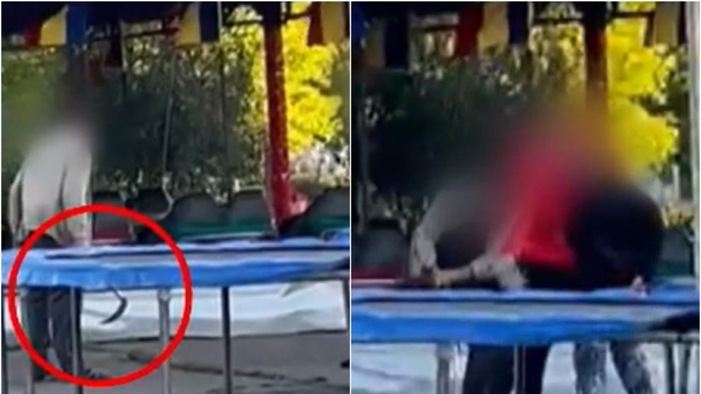 Un copil de 13 ani a fost tăiat cu secera de paznicul unui parc de distracții din Brașov. Scenele șocante au fost surprinse de un martor. VIDEO