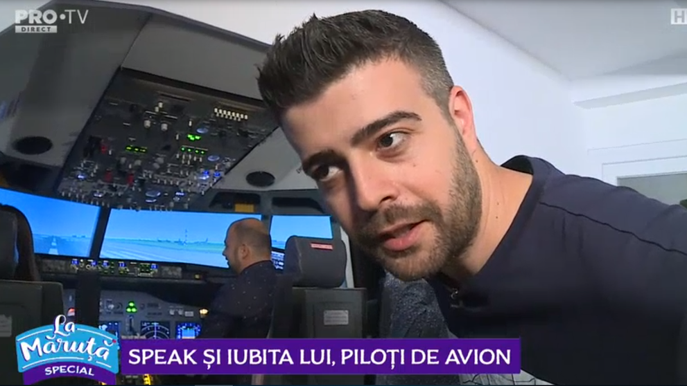 Speak și iubita lui, piloți de avion