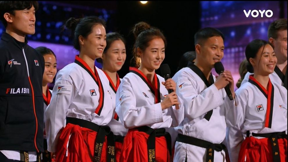 Așa ceva vezi în filmele cu Jackie Chan. Cei de la World Taekwondo au uimit cu momentul lor de la America's Got Talent