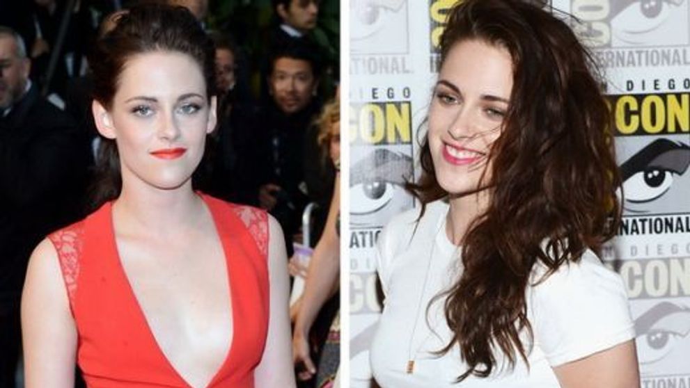 Si-a pus sau nu si-a pus Kristen Stewart silicoane? Decolteul vedetei a devenit tema de dezbatere publica internationala - FOTO