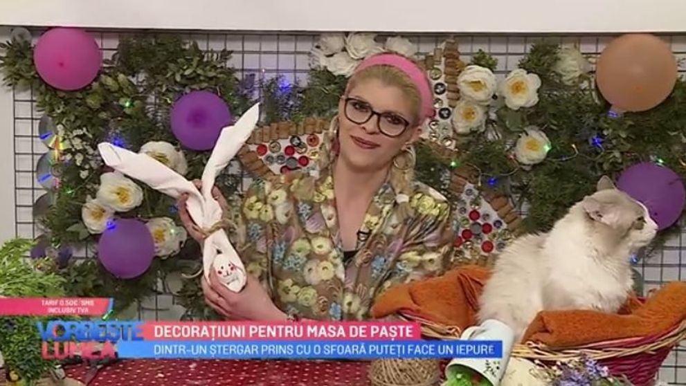 VIDEO Decorațiuni pentru masa de Paște