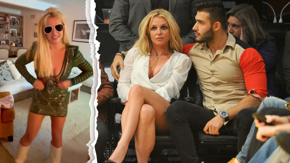 Britney Spears a petrecut cu bărbați la bustul gol, după divorț. Sam Asghari a plecat de acasă