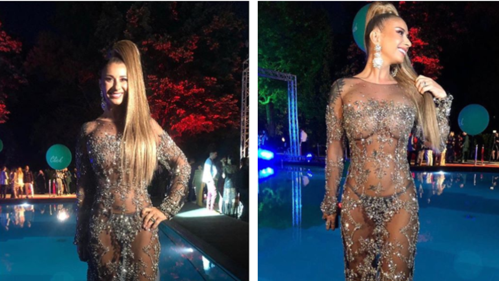 După ce a impresionat în România într-o rochie foarte sexy, Anamaria Prodan face senzaţie la Las Vegas