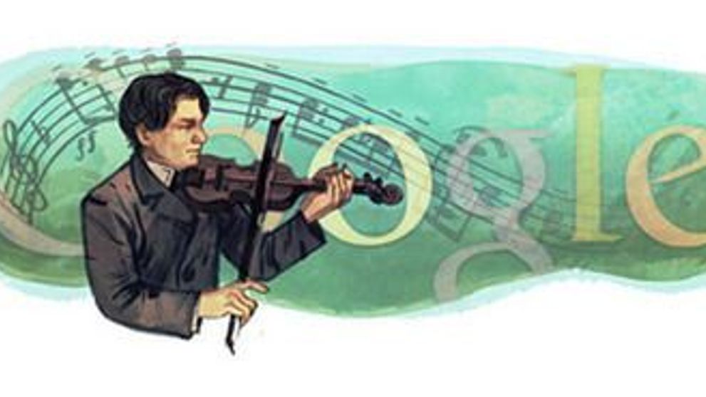Google il omagiaza pe George Enescu, la 130 de ani de la nasterea compozitorului roman