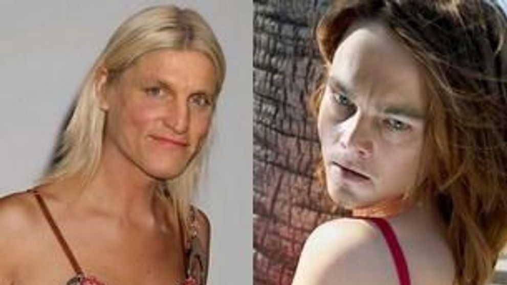 Actori celebri transformati in femei! Vezi cum arata! GALERIE FOTO