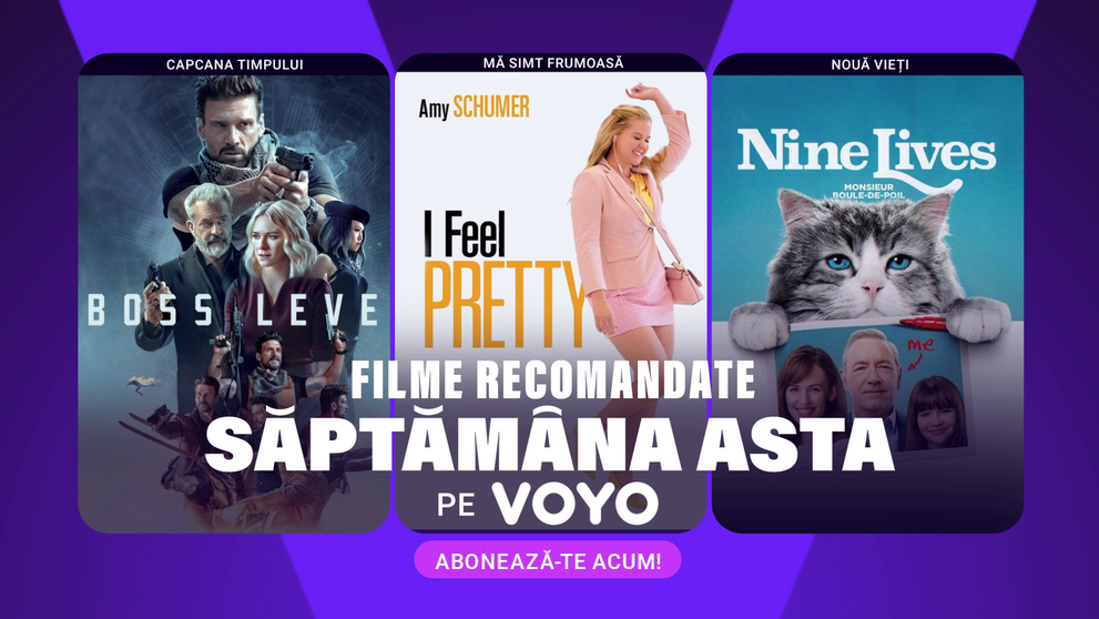 Descoperă cele mai bune filme pe VOYO! Trei producții de succes care te vor captiva în această săptămână