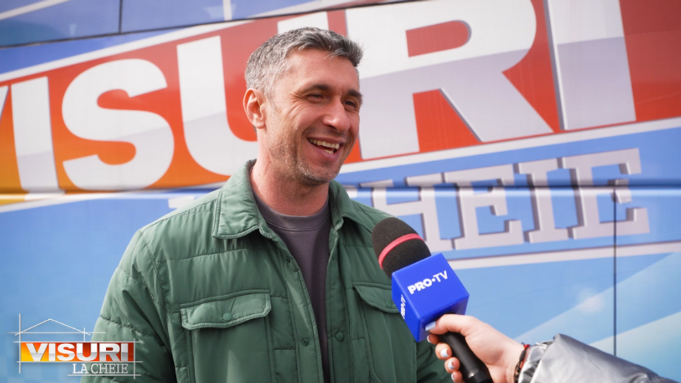 Visuri la cheie, sezonul 10 | VIDEO Dragoș Bucur, detalii din culisele primei zile de filmare