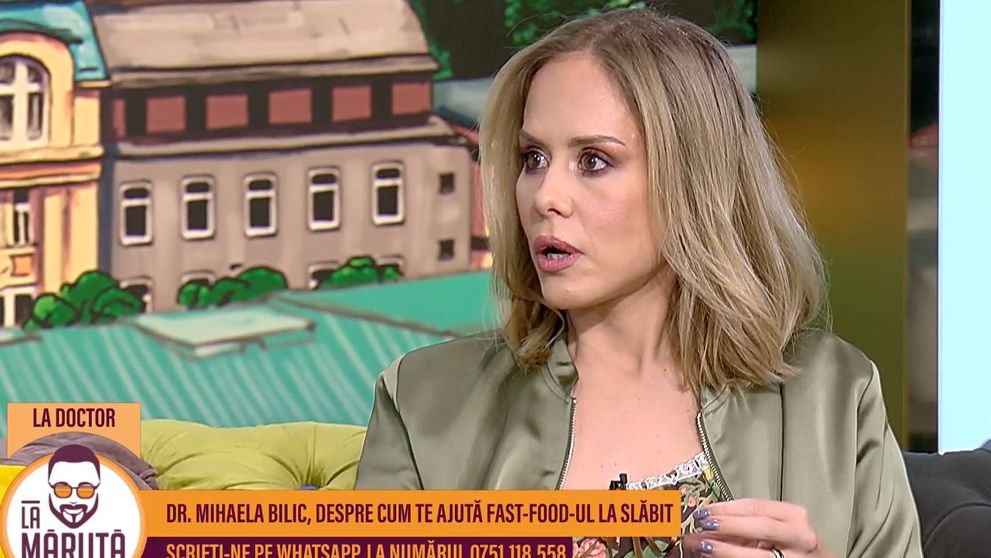 Dr. Mihaela Bilic, despre cum te ajută fast-food-ul la slăbit! 