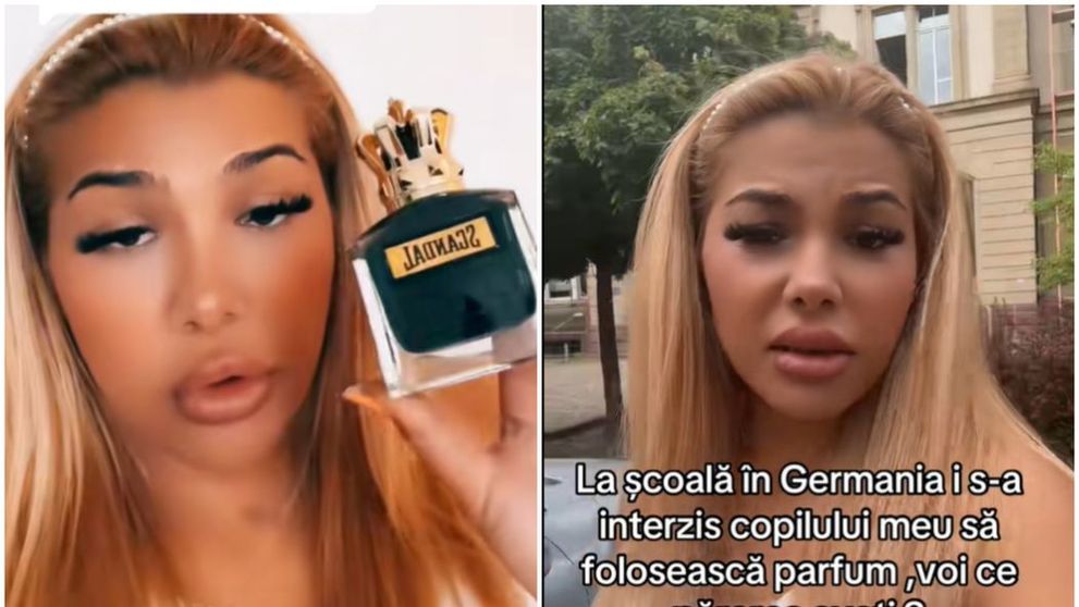 O româncă din Germania, foc și pară pe școala fiului ei, care i-a interzis parfumul: 