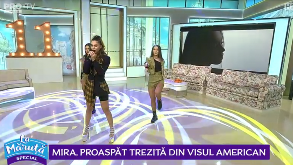 VIDEO Mira, proapăt trezită din visul american