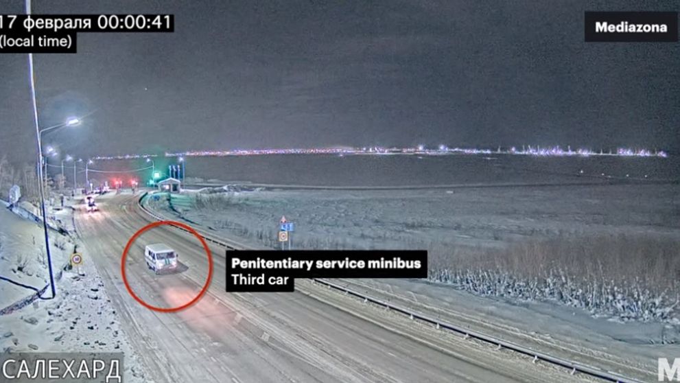 Cadavrul lui Aleksei Navalnîi, transportat noaptea de un convoi rusesc. Totul a fost surprins pe camere - VIDEO
