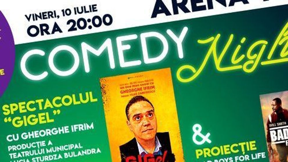 Summer in the City la Arena Tei: Gheorghe Ifrim, într-un one man show: ”GIGEL”
