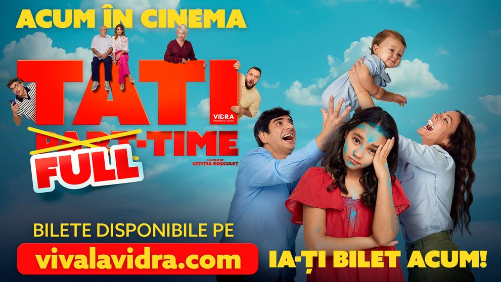„Tati Full Time” a sosit în cinematografe – comedia care lovește direct în inimă orice familie modernă: râzi și plângi în același timp