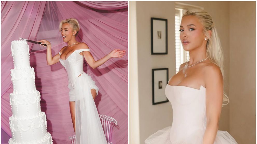 Rochia de mireasă minusculă care i-a luat prin surprindere pe invitați! Tammy Hembrow, apariție provocatoare după miezul nopții