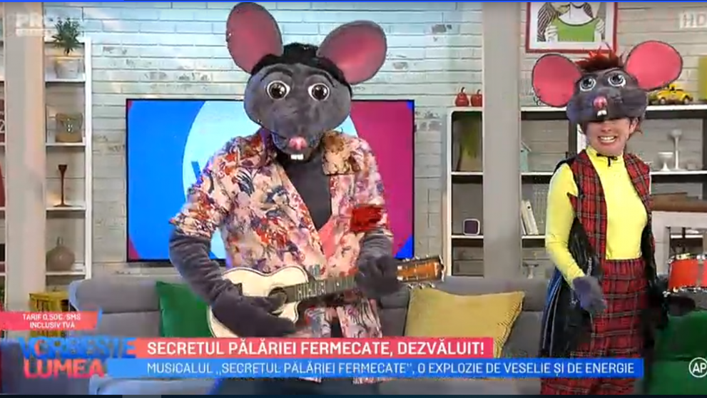 VIDEO Secretul pălăriei fermecate, dezvăluit