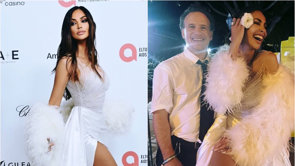 Mădălina Ghenea, seducătoare la Oscar after party! Românca a petrecut alături de elita showbizului