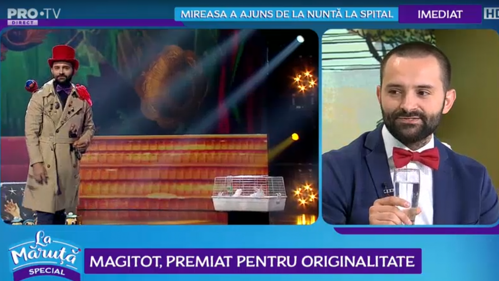 VIDEO Magitot, premiat pentru originalitate: 