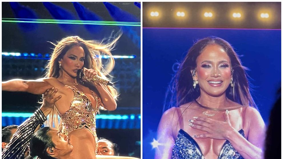 Oops! Jennifer Lopez a avut un accident vestimentar pe scenă: i s-a desfăcut costumația în timpul concertului din Polonia: 
