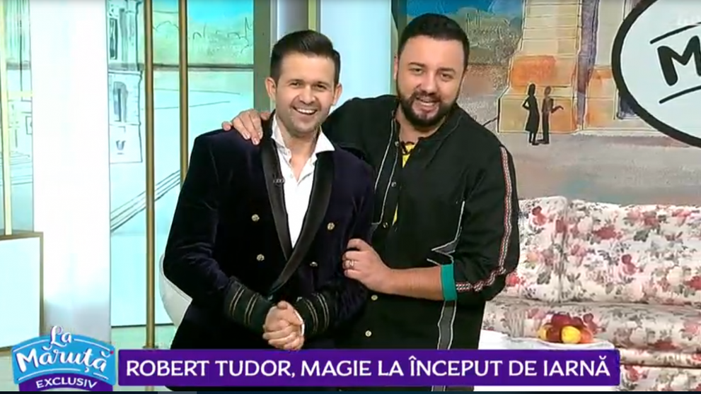 VIDEO Robert Tudor, magie la început de iarnă