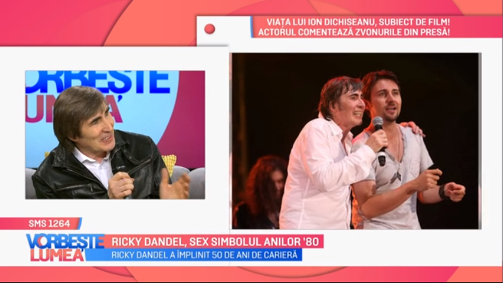 VIDEO Ricky Dandel a împlinit 50 de ani de carieră