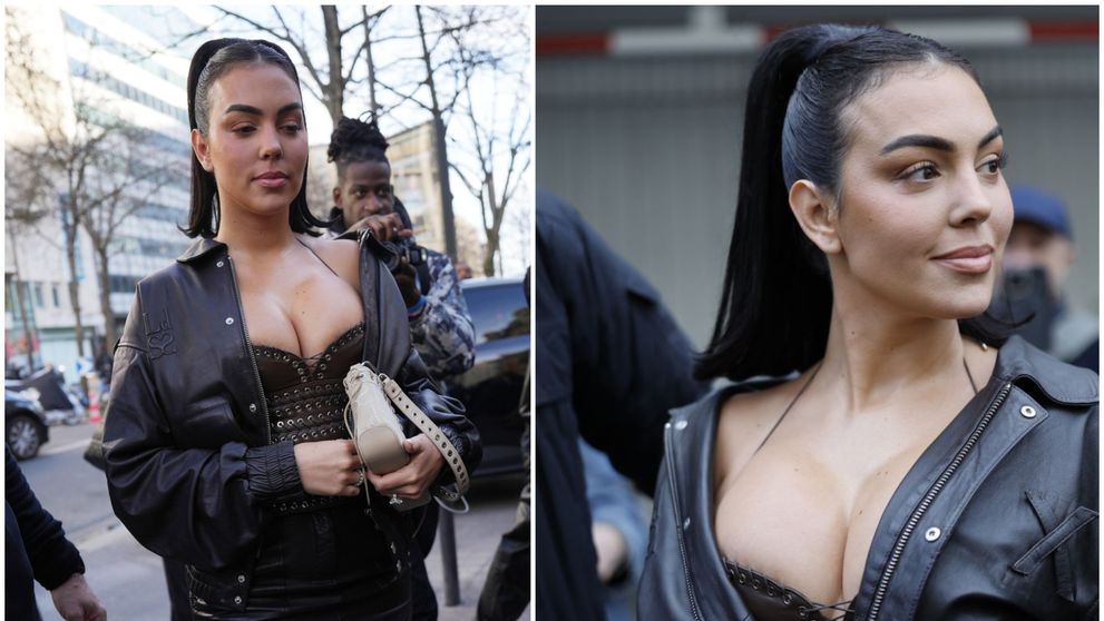 Georgina Rodriguez, apariție “riscantă” în public. Cu un decolteu amplu, a fost la un pas de un accident vestimentar