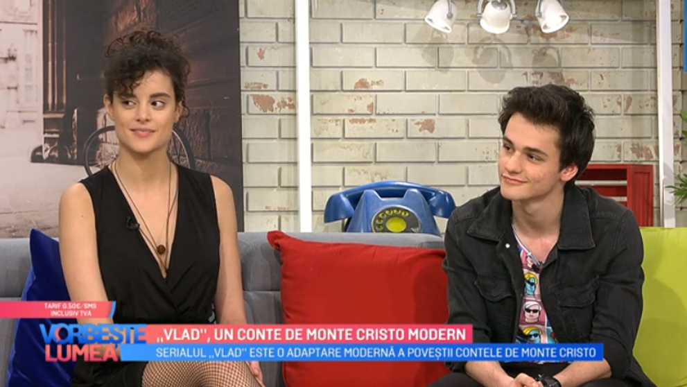 VIDEO Diana Sar și Ștefan Iancu ne dezvăluie detalii din culisele superproducției VLAD. Ce personaje vor interpreta actorii