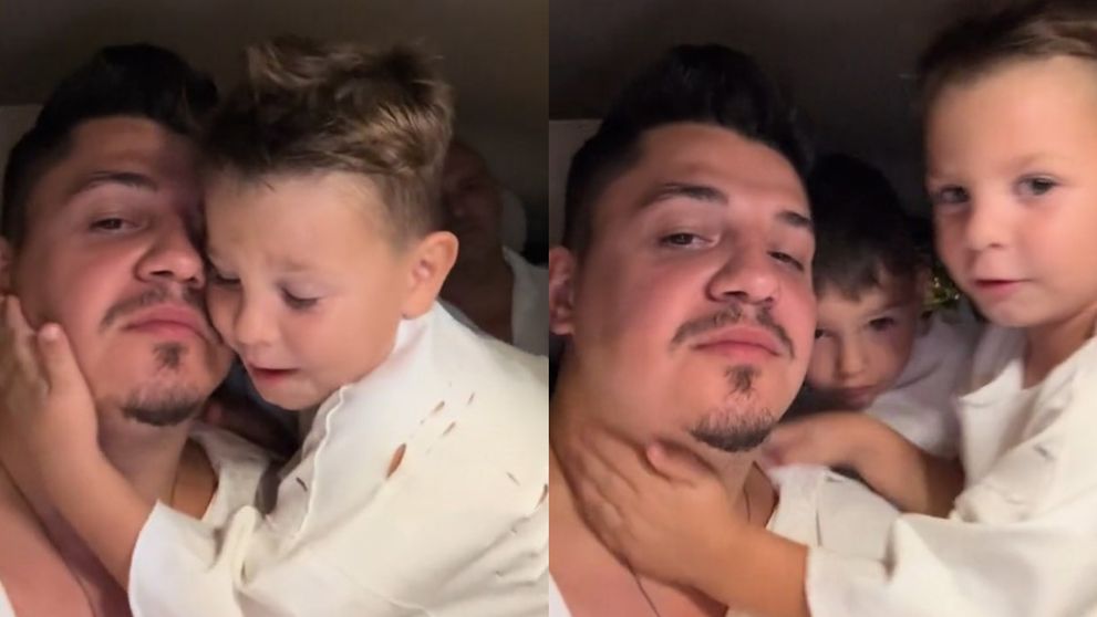 „Tati, mulțumesc...” Franco, băiețelul lui Bogdan de la Ploiești, gest copleșitor! Ce a putut să îi zică artistului într-un video viral pe TikTok