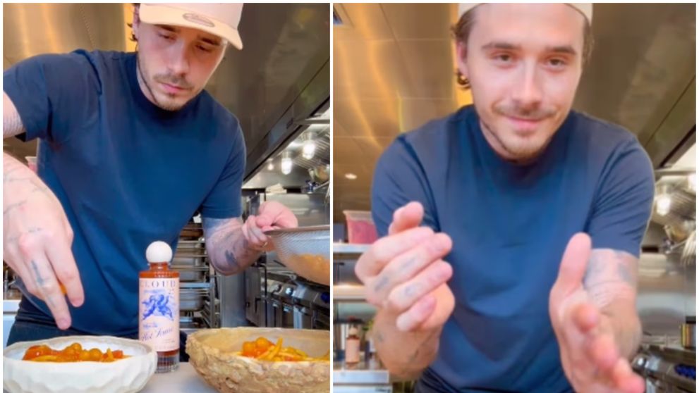 Brooklyn Beckham și-a oripilat fanii cu talentul lui culinar! Ce a putut să pună în pastele pe care le-a găsit pe un iaht de lux