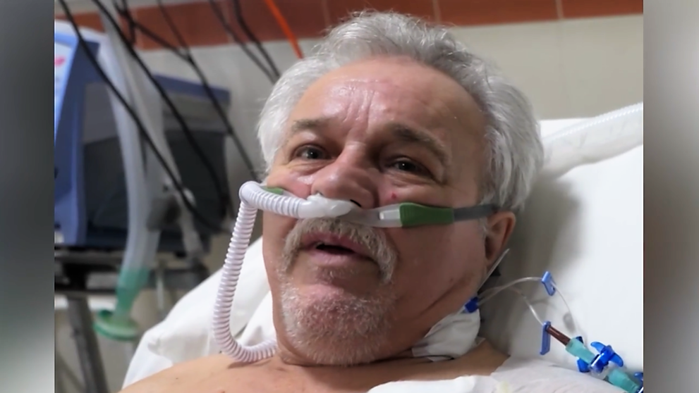 Bărbatul călcat de un vehicul blindat, primul interviu după ce a scăpat cu viață
