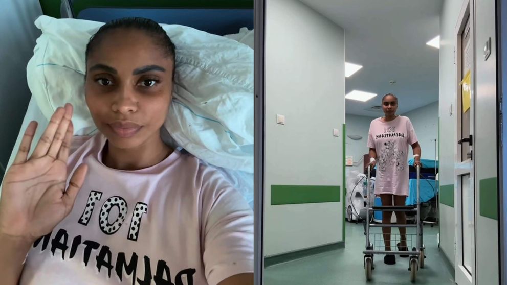 Laurette, în stare gravă la spital! Starea ei s-a înrăutățit după ultima operație: „Piciorul s-a infectat din nou”
