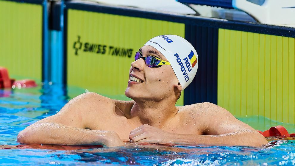 David Popovici anunță că este cel mai rapid om din istorie la 50, 100 și 200 m liber: 
