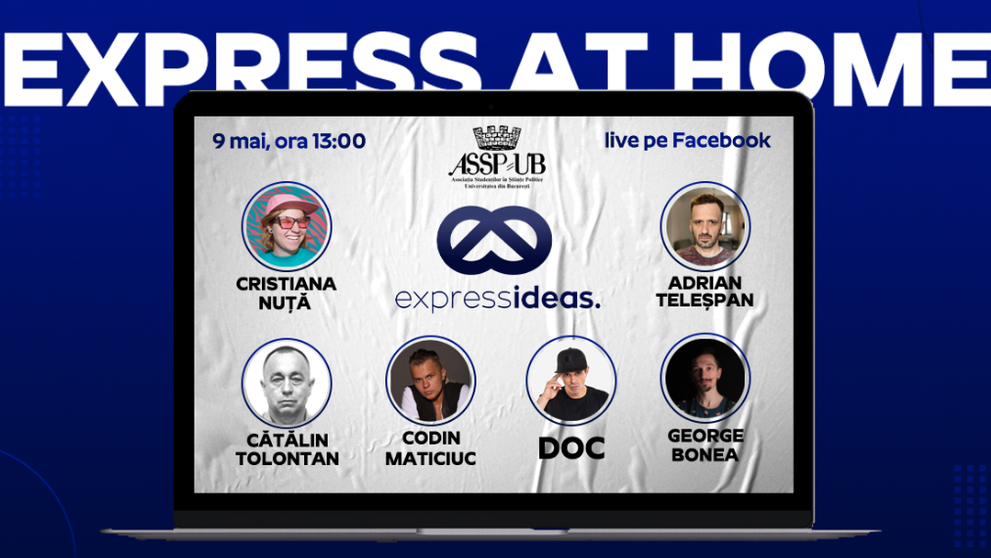 Express Ideas, proiectul care te ajută să rămâi motivat, chiar și pe timp de pandemie